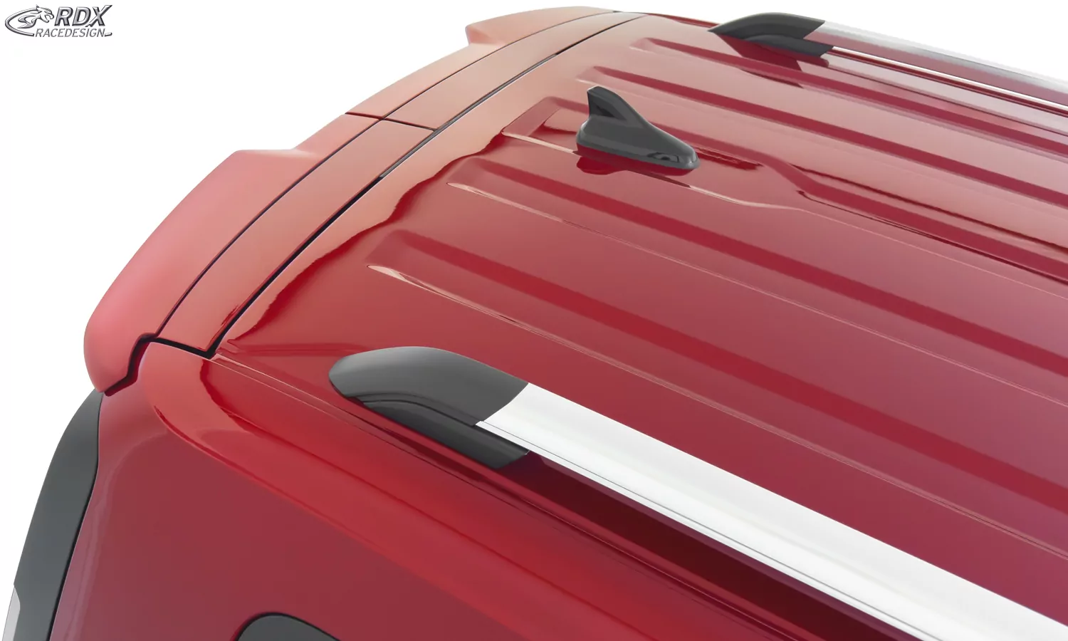 RDX Heckspoiler für VW Caddy SB 2K 2KN (2020+) mit geteilter Heckklappe Flügeltüren Dachspoiler Spoiler Flügeltürer