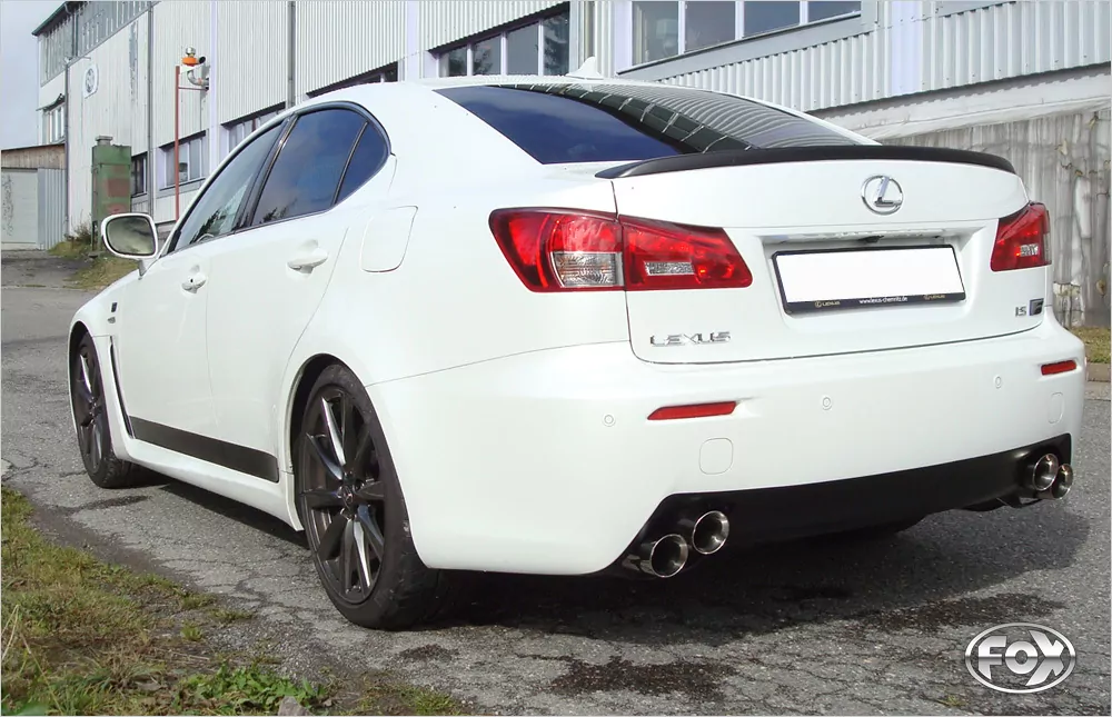 Lexus IS F  Endschalldämpfer rechts/links - 2x90 Typ 25 rechts/links