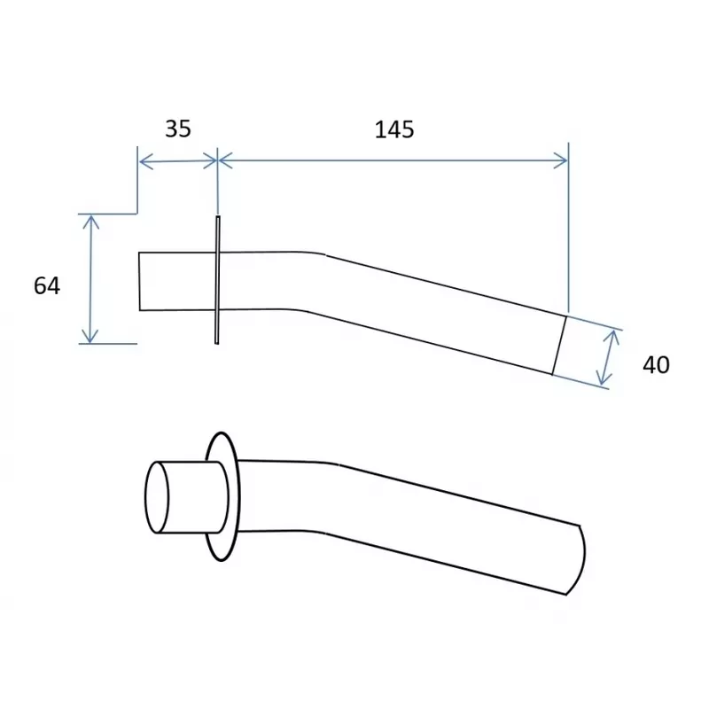 IXIL Noise Killer für CONICAL SHORTY Edelstahl