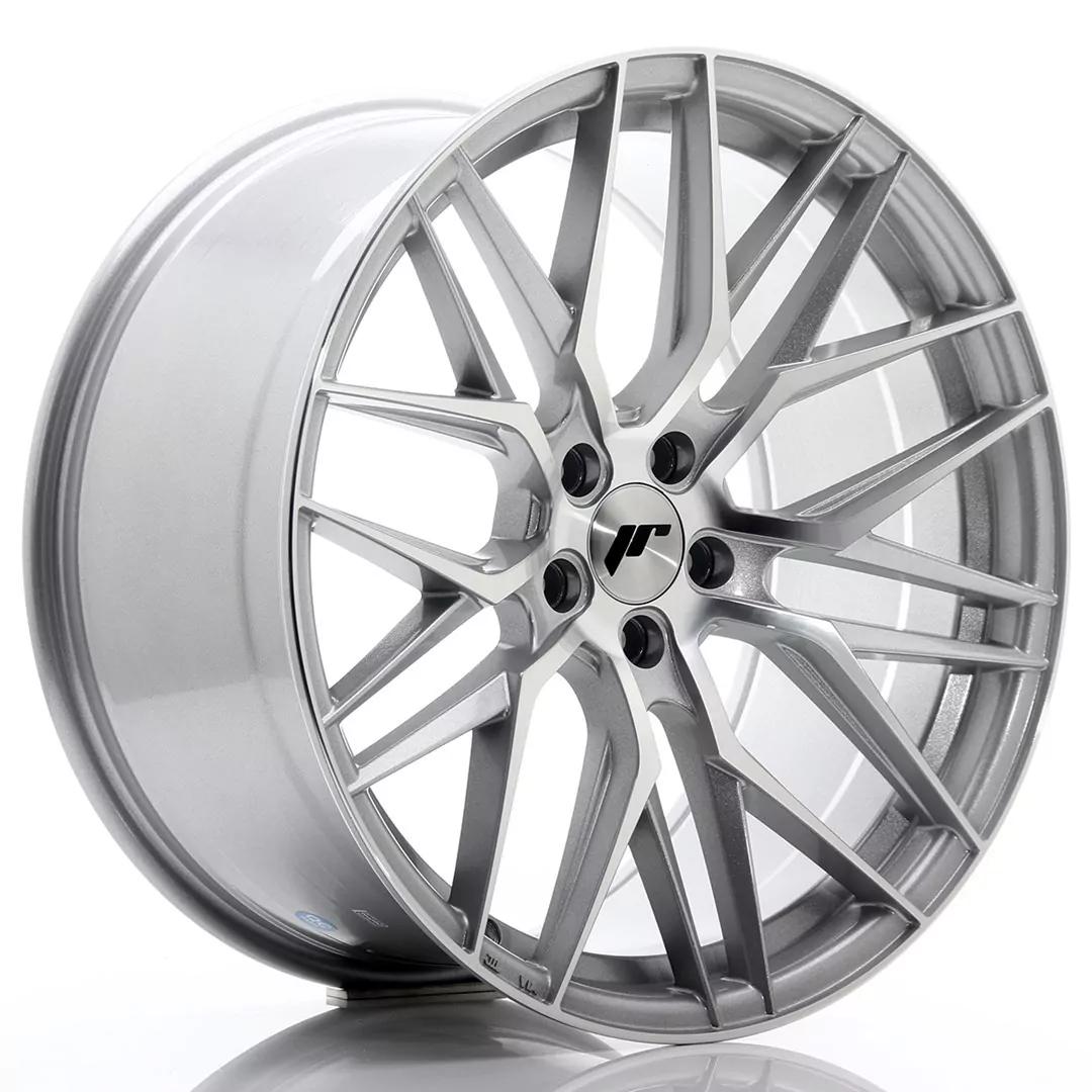 Japan Racing JR28 20x10 ET40 5x112 Silver Machined