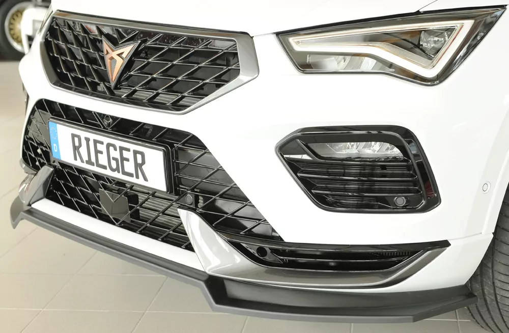 Rieger Spoilerschwert matt schwarz für Seat Ateca Cupra (5FP)  08.20- (ab Facelift)