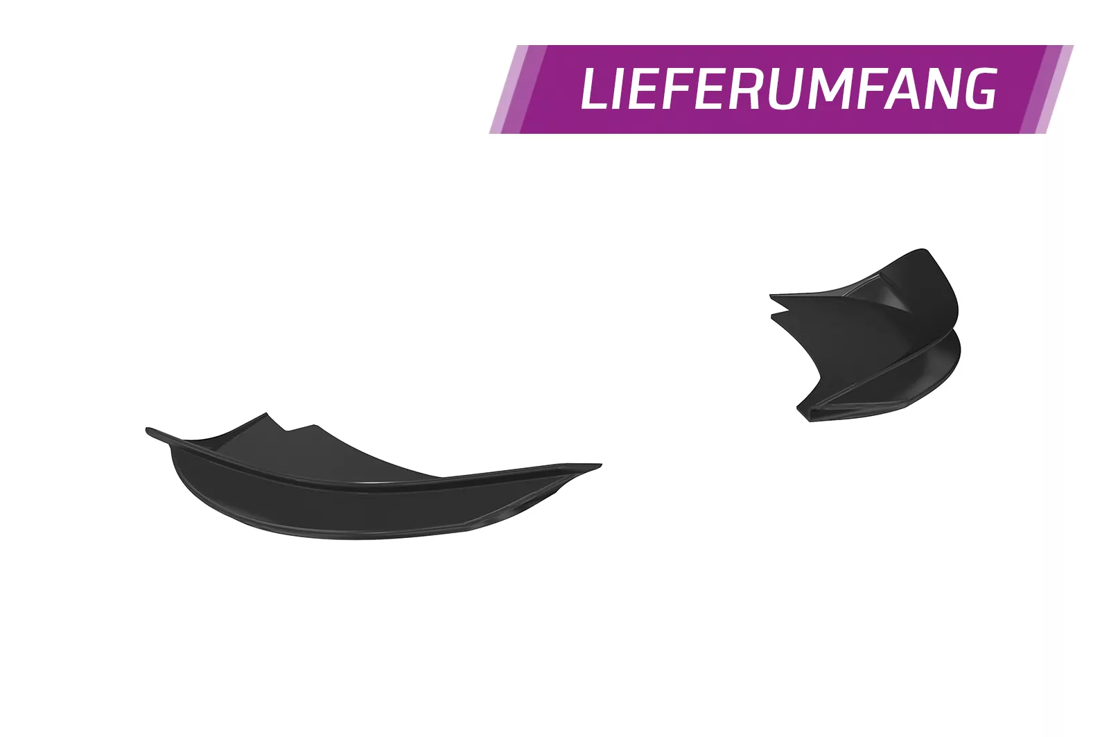 Heckansatz für Porsche Boxster 986 HA421 Schwarz Strukturiert