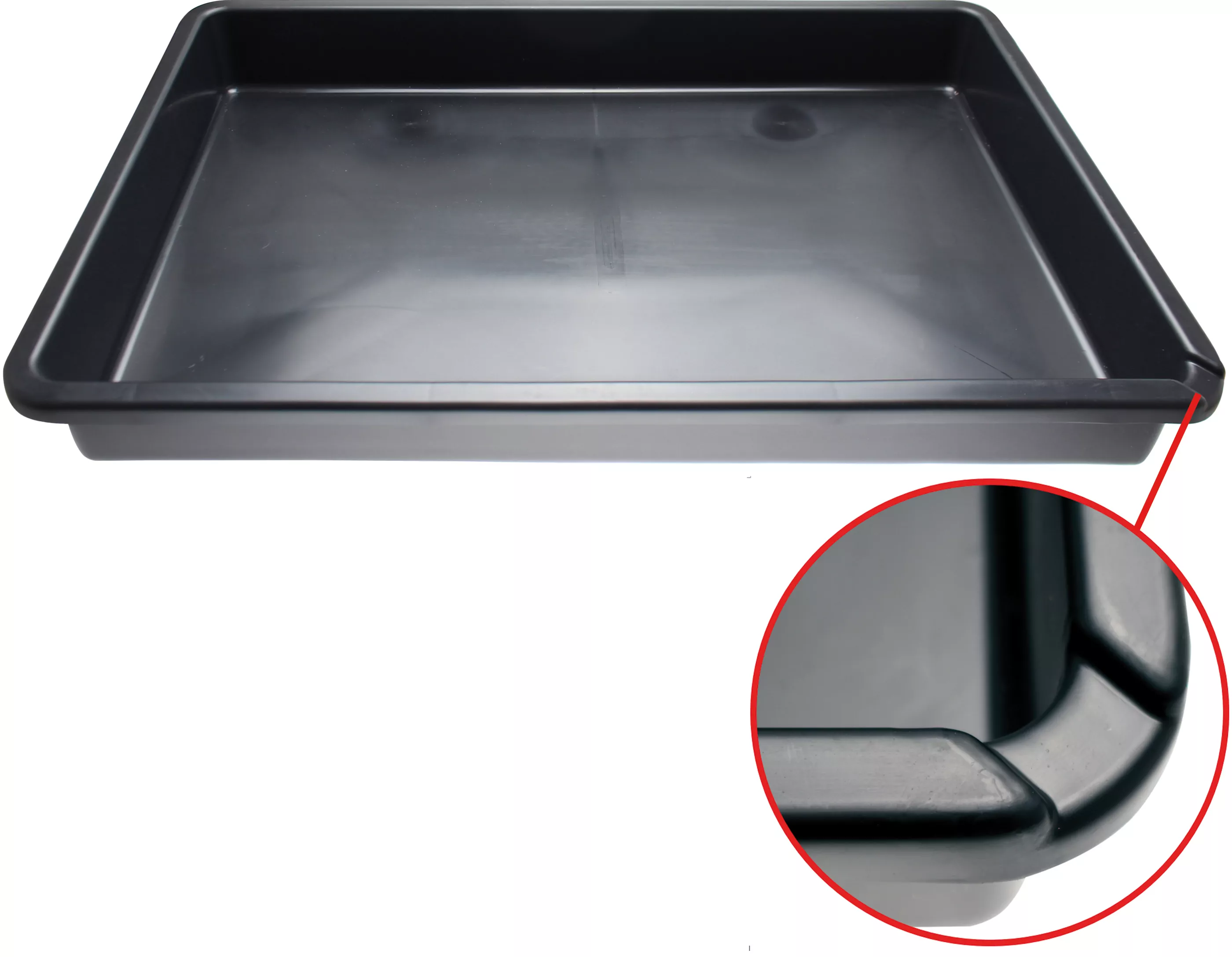 Mehrzweckwanne mit Ausgießer | schwarz | 50 l