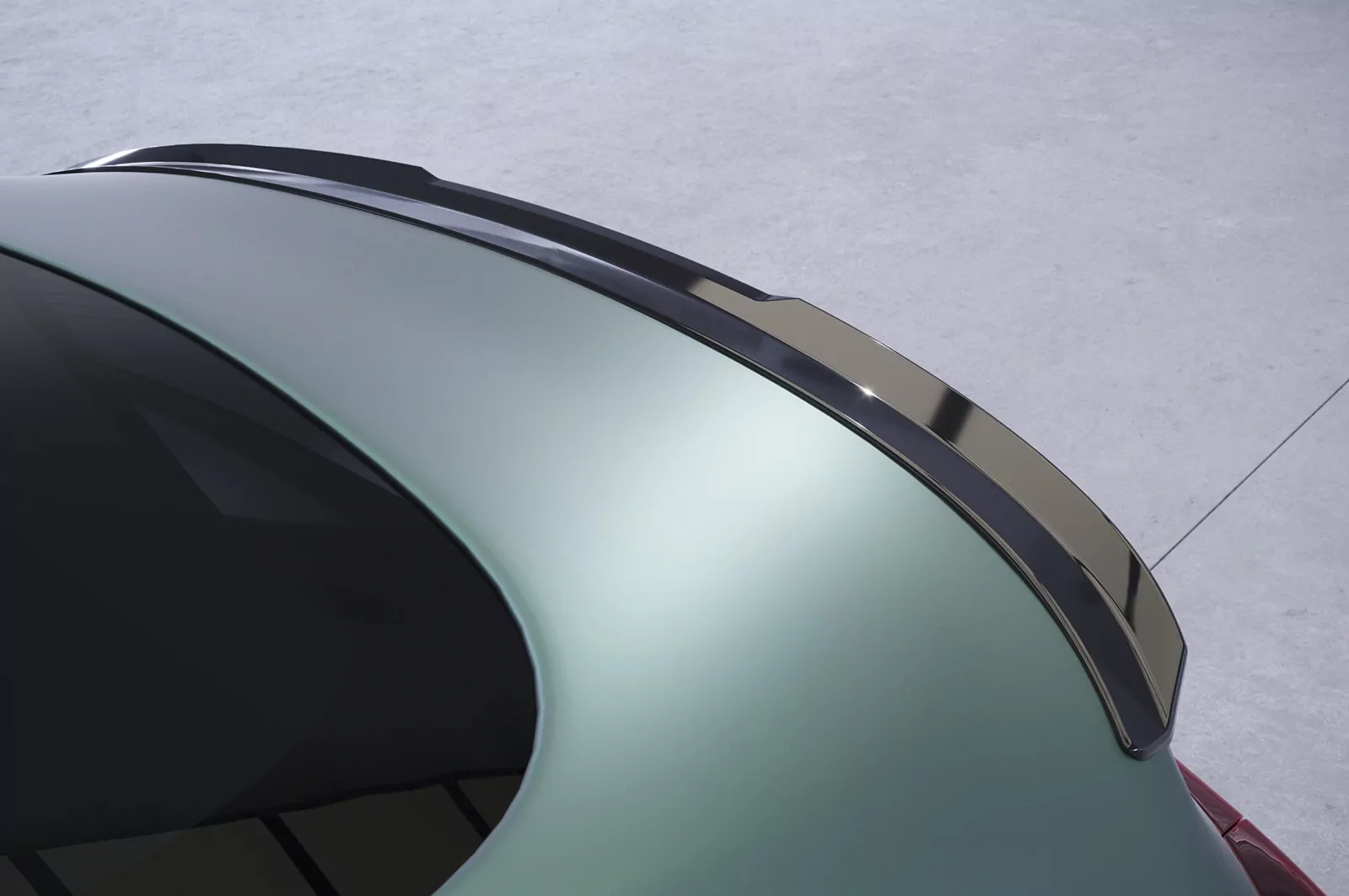 Heckflügel mit ABE für Tesla Model 3 HF792 Strukturiert (schwarz matt)