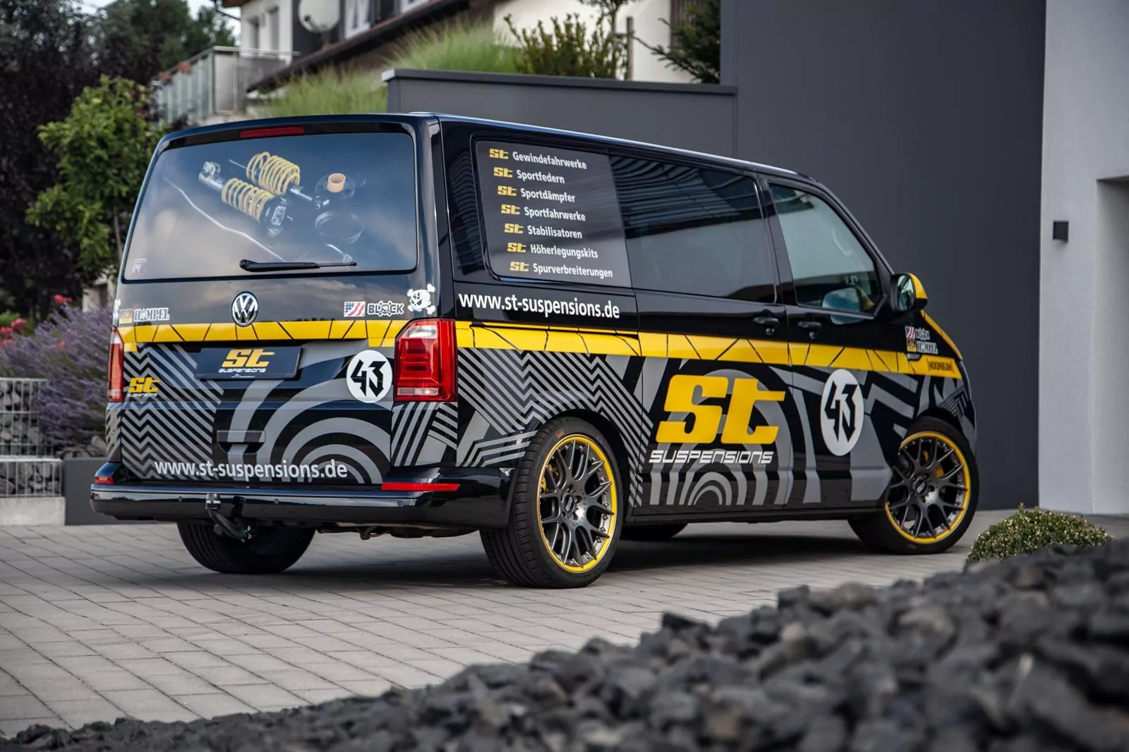 ST Gewindefahrwerk ST XA  (mit Härteverstellung) VW TRANSPORTER T5 Bus (7H_, 7E_) 04/2003-08/2015