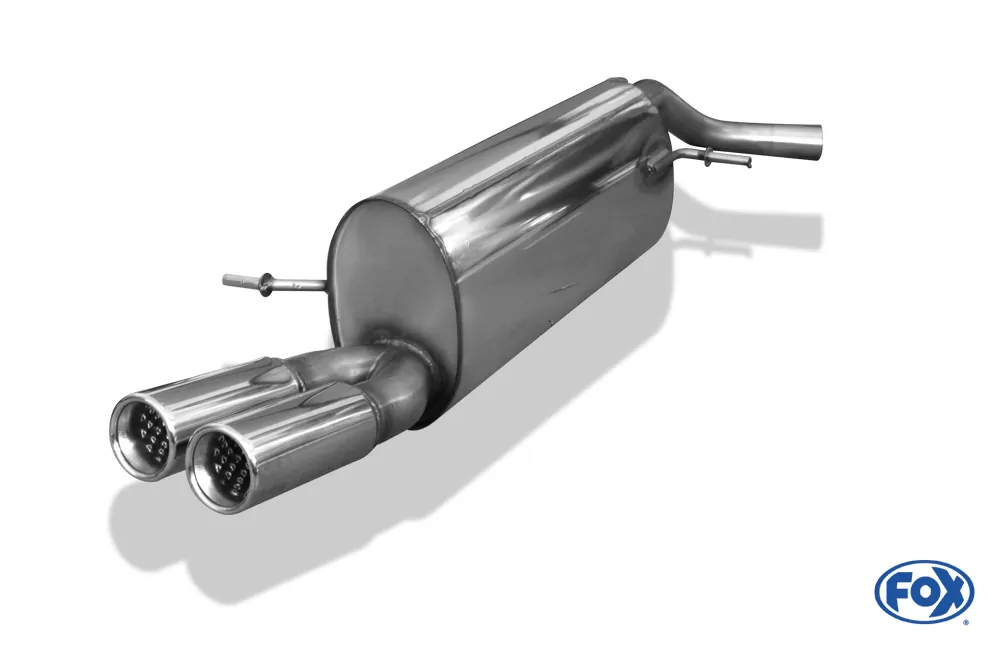 Seat Ibiza Sport 6L  Endschalldämpfer - 2x70 Typ 13