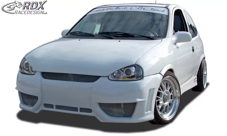RDX Motorhaubenverlängerung für OPEL Corsa B Böser Blick