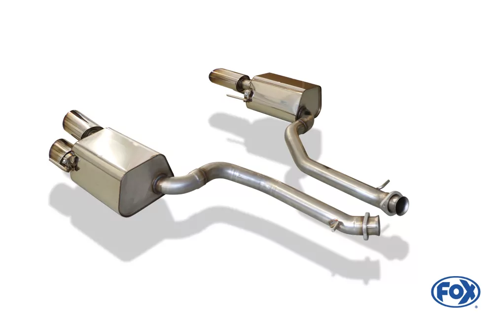 Lexus RC F  Endschalldämpfer rechts/links - 2x115x85 Typ 38 rechts/links Colour (Rand eingefärbt)