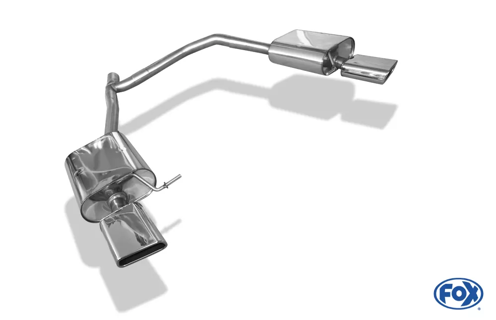 Skoda Octavia 5E  Endschalldämpfer rechts/links - 145x65 Typ 59 rechts/links