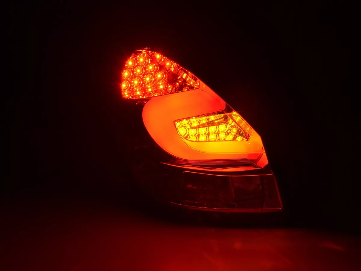 LED Rückleuchten Set Skoda Fabia 5-türig Bj. ab 2007 klar/rot