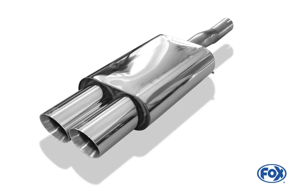 Mini Cooper S - F56 & F57  Endschalldämpfer Ausgang mittig - 2x100 Typ 25