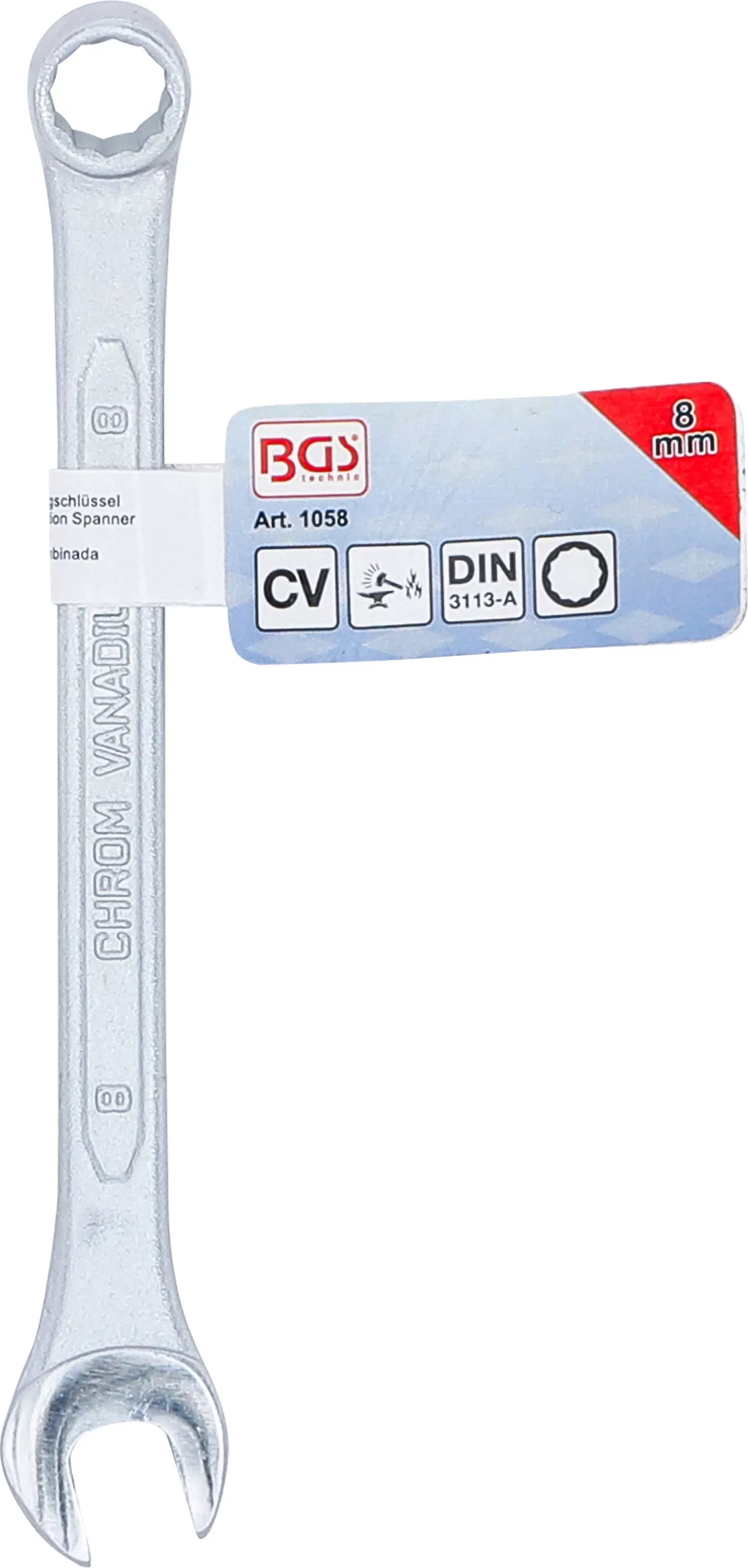 Maul-Ringschlüssel | SW 8 mm