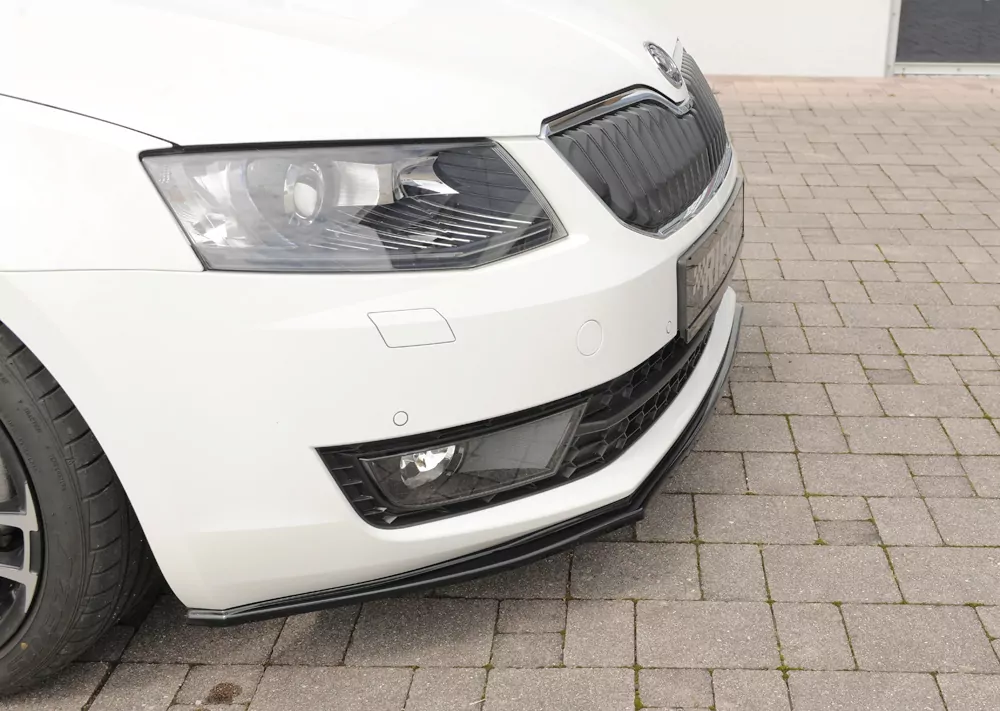 Rieger Spoilerschwert für Skoda Octavia (5E) | Lim. 02.13-01.17 (bis Facelift) für orig. Frontschürze