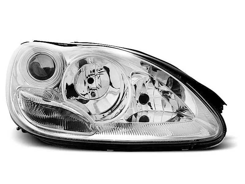 Xenon Headlights Chrome Fits Mercedes W220 S-Klasse 10.02-05.05