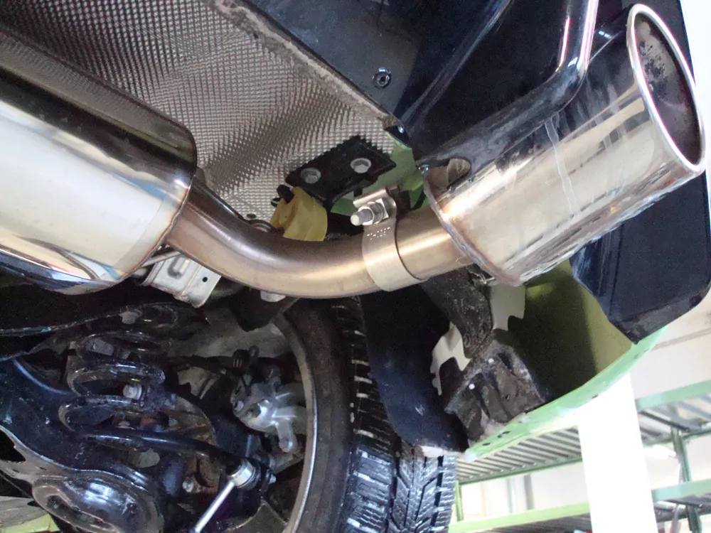 Ford Focus II RS  Endschalldämpfer rechts/links - 129x106 Typ 32 rechts/links