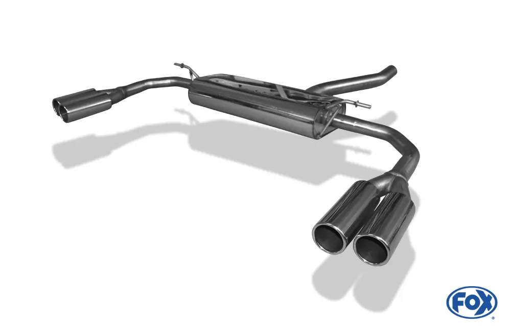 Mercedes CLA - C117/ X117 Frontantrieb  Endschalldämpfer quer Ausgang rechts/links - 2x80 Typ 12 rechts/links