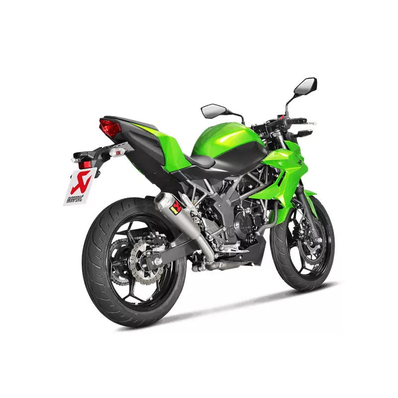 Akrapovic Slip-On Line (Titanium) Auspuff für Kawasaki Ninja 250SL / Z250SL 2015-2017 Ninja 125 / Z125 2019-