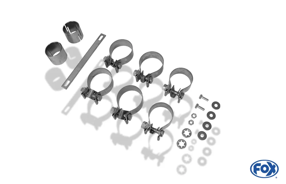 Audi A6 Typ 4F quattro 4,2l  Endschalldämpfer rechts/links Ø63,5mm - 1x100 Typ 17 rechts/links