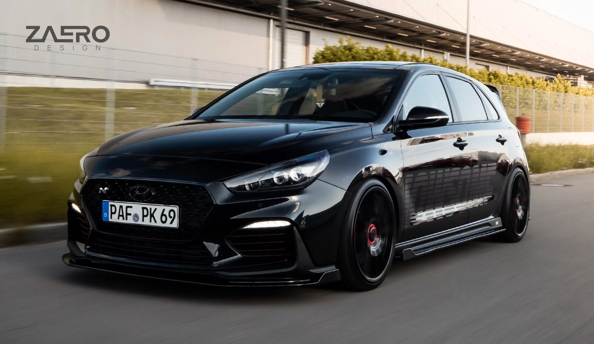 EVO-1 Frontspoilerlippe für Hyundai I30N inkl. ABE