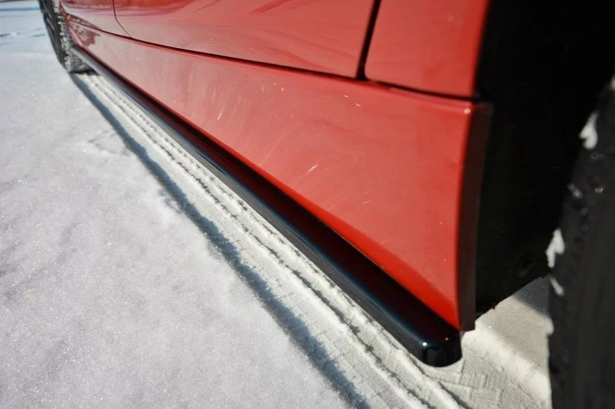 Seitenschweller Ansatz Passend Für Passend Für BMW 3er F30 Schwarz Hochglanz Schwarz Hochglanz