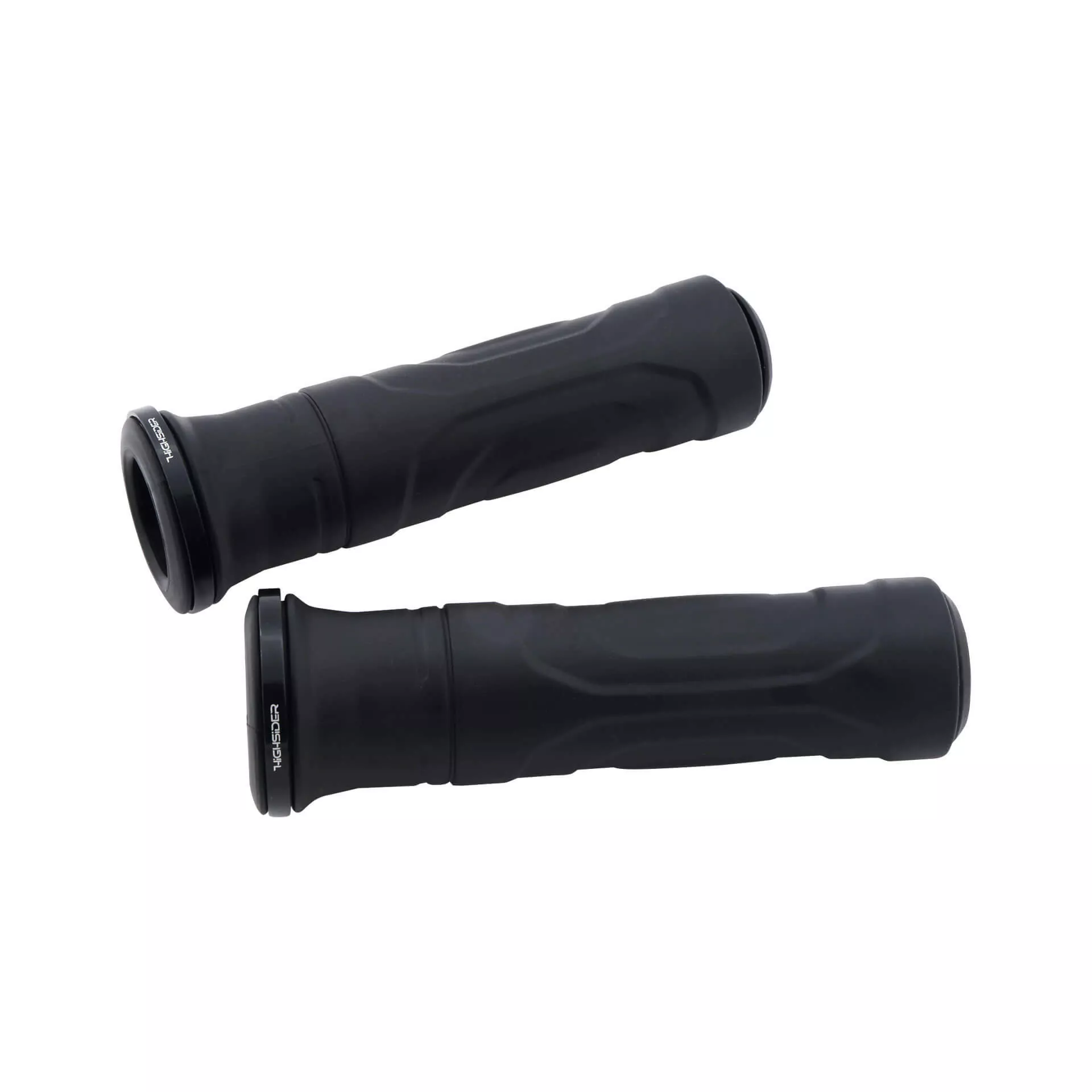 HIGHSIDER pro Goma-RS Griffgummi Schwarz 7/8 Zoll (22,2 mm), 125 mm (Paar)
