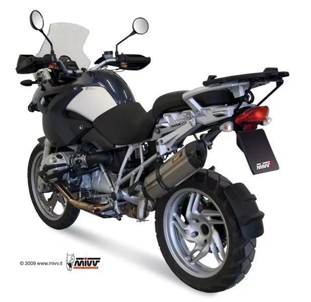 MIVV SUONO In Edelstahl Für BMW R 1200 GS 08-09