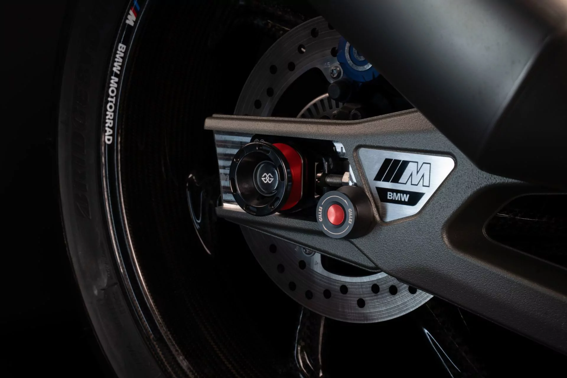 Gilles Achsprotektor hinten für BMW S1000RR 2015-