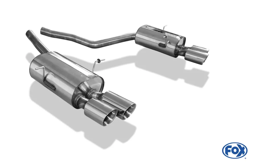 BMW E31 850i  Endschalldämpfer rechts/links - 2x90 Typ 25 rechts/links