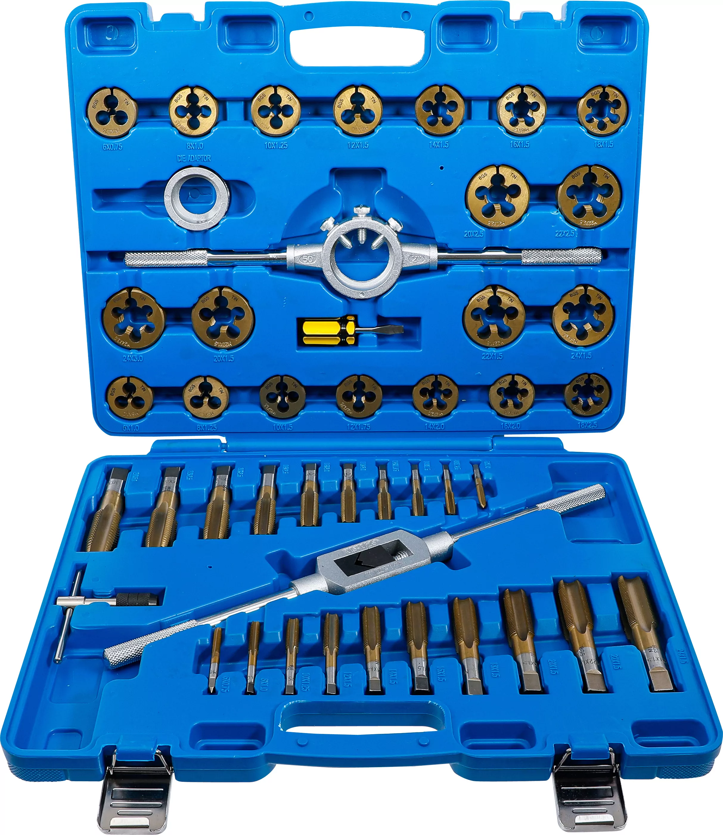 Gewindeschneid-Satz | Tin-beschichtet | M6 - M24 | 45-tlg.