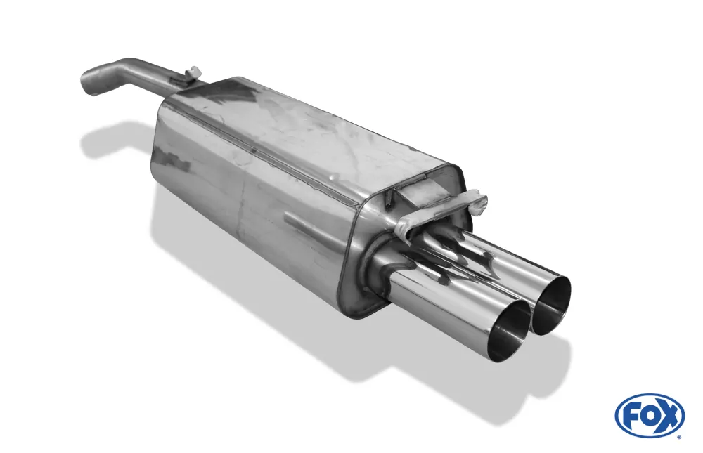 Audi 100/A6 Typ C3/C4 Frontantrieb  Endschalldämpfer - 2x76 Typ 10