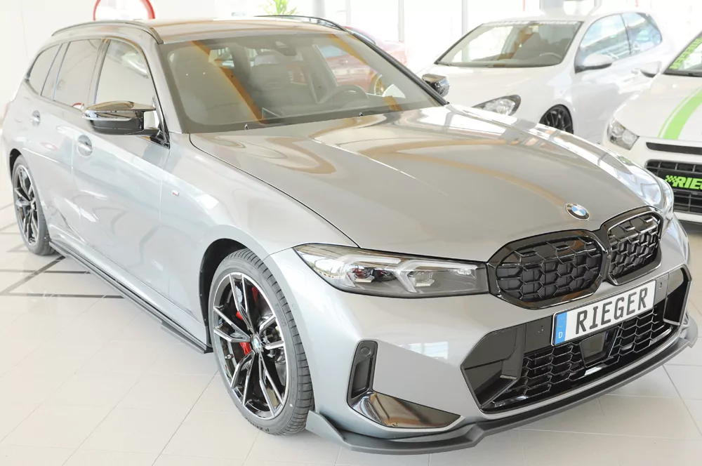 Rieger Spoilerschwert matt schwarz für BMW 3er G21  (G3K) Touring 07.22- (ab Facelift) LCI