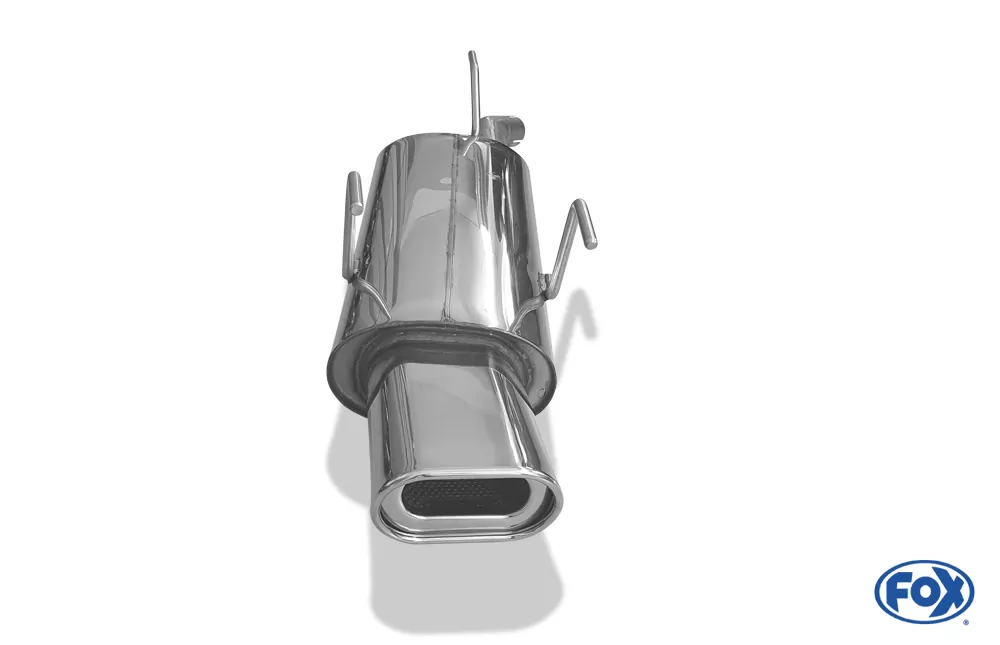 Opel Astra F Caravan  Endschalldämpfer 3-Punkt-Aufhängung - 135x80 Typ 53