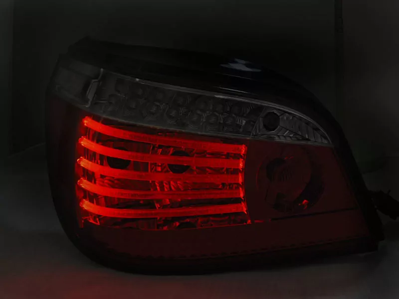 Led Tail Lights Red White Seq Fits Bmw E60 Lci 03.07-12.09   