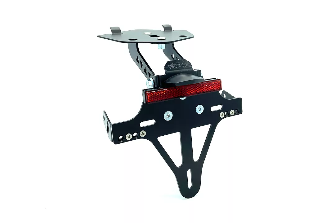 alpha Technik Edelstahl Kennzeichenhalter für BMW S1000RR; TYP 2R99; Modelljahr 2019-