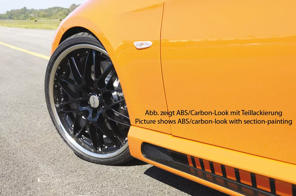 Rieger Seitenschweller links    carbon look für BMW 3er E92 Coupé 09.06-02.10 (bis Facelift)