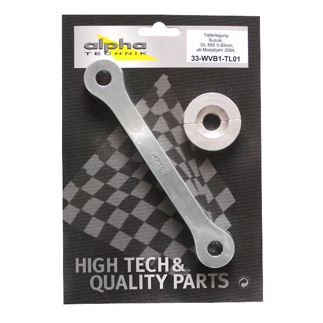 alpha Technik Tieferlegungssatz 37mm Suzuki DL650 V-Strom Typ WVB1 Modelljahr 2004