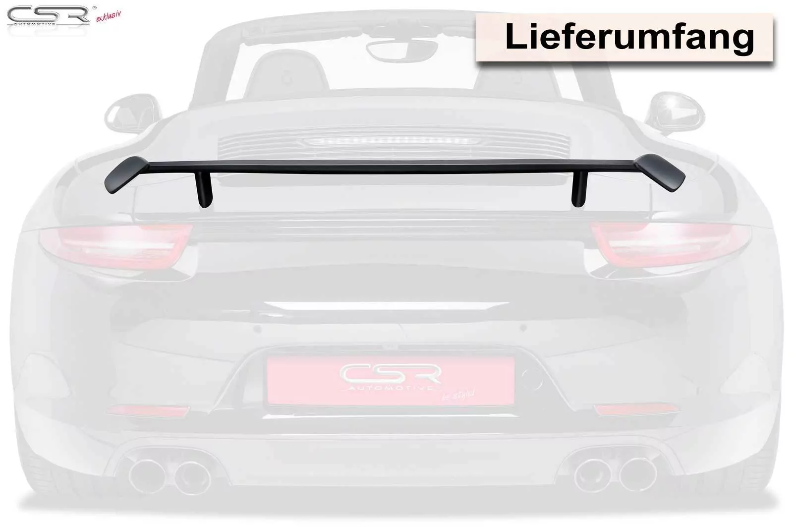 Heckflügel für Porsche 911/991 HF509