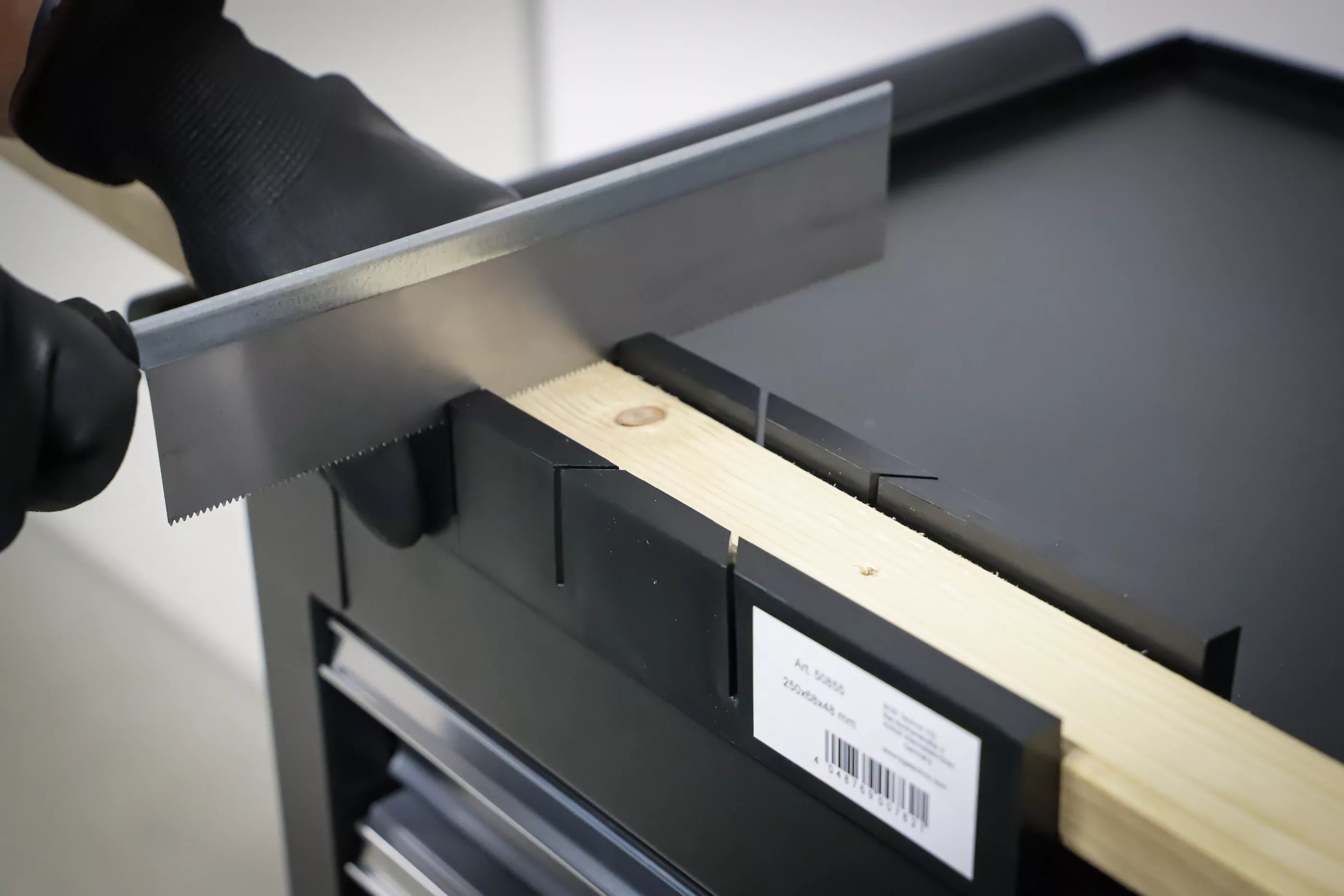 Kunststoff-Gehrungslade | 245 x 65 x 48 mm