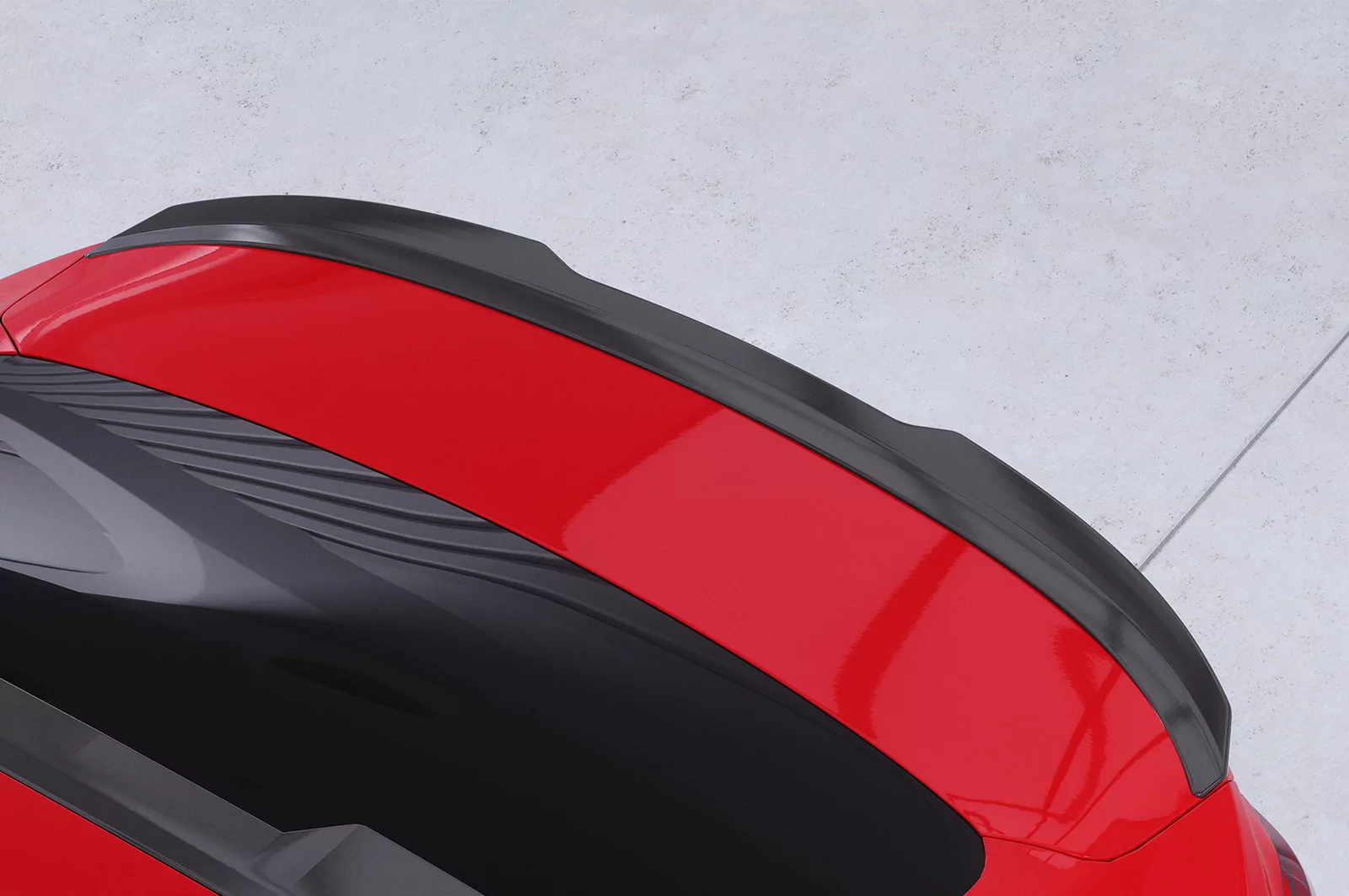 Heckflügel mit ABE für BMW 2er (F44) Gran Coupe HF870 Schwarz Strukturiert