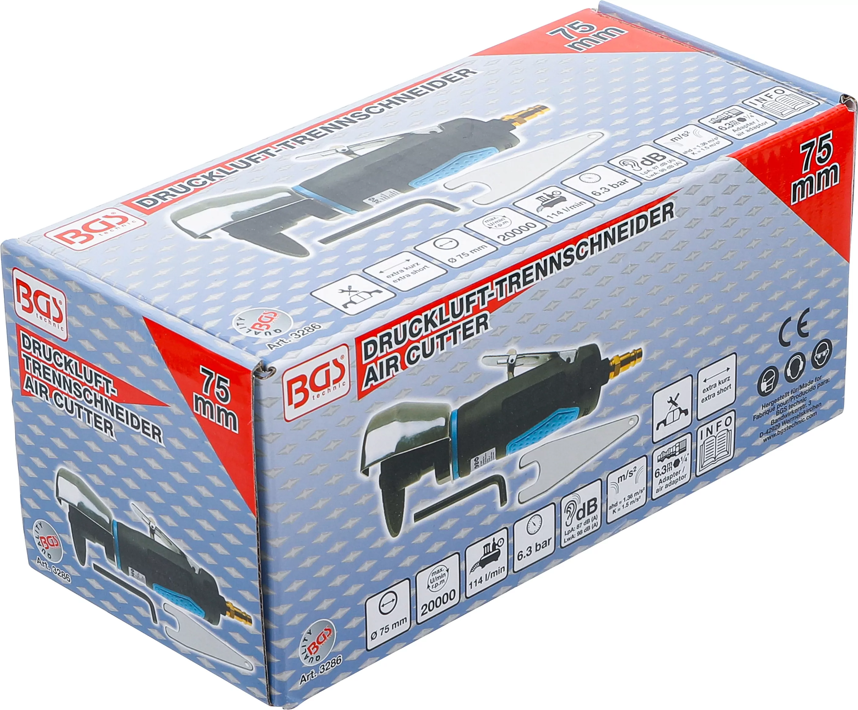 Druckluft-Trennschneider | 75 mm