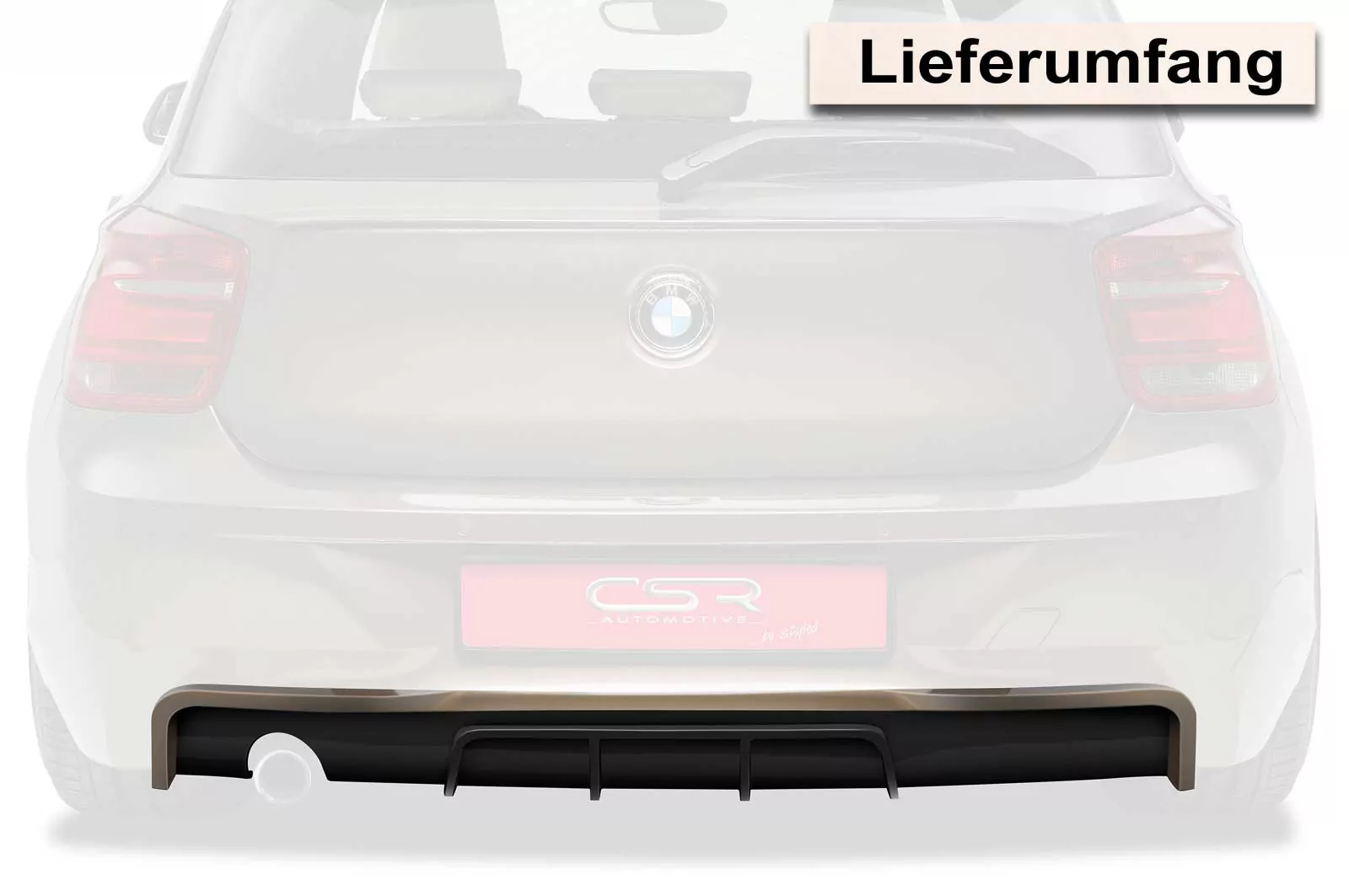 Heckansatz für BMW 1er F20/F21 HA191
