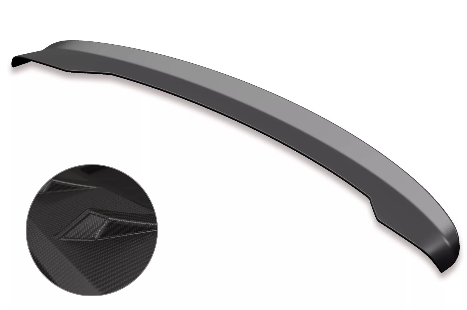 Heckflügel mit ABE für VW T6 / T6.1 HF704-M Carbon Look (matt)