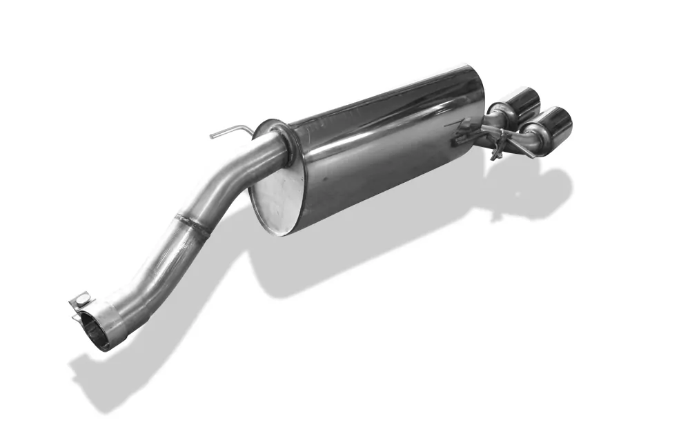 VW Polo AW1 GTI  Endschalldämpfer - 2x90 Typ 16