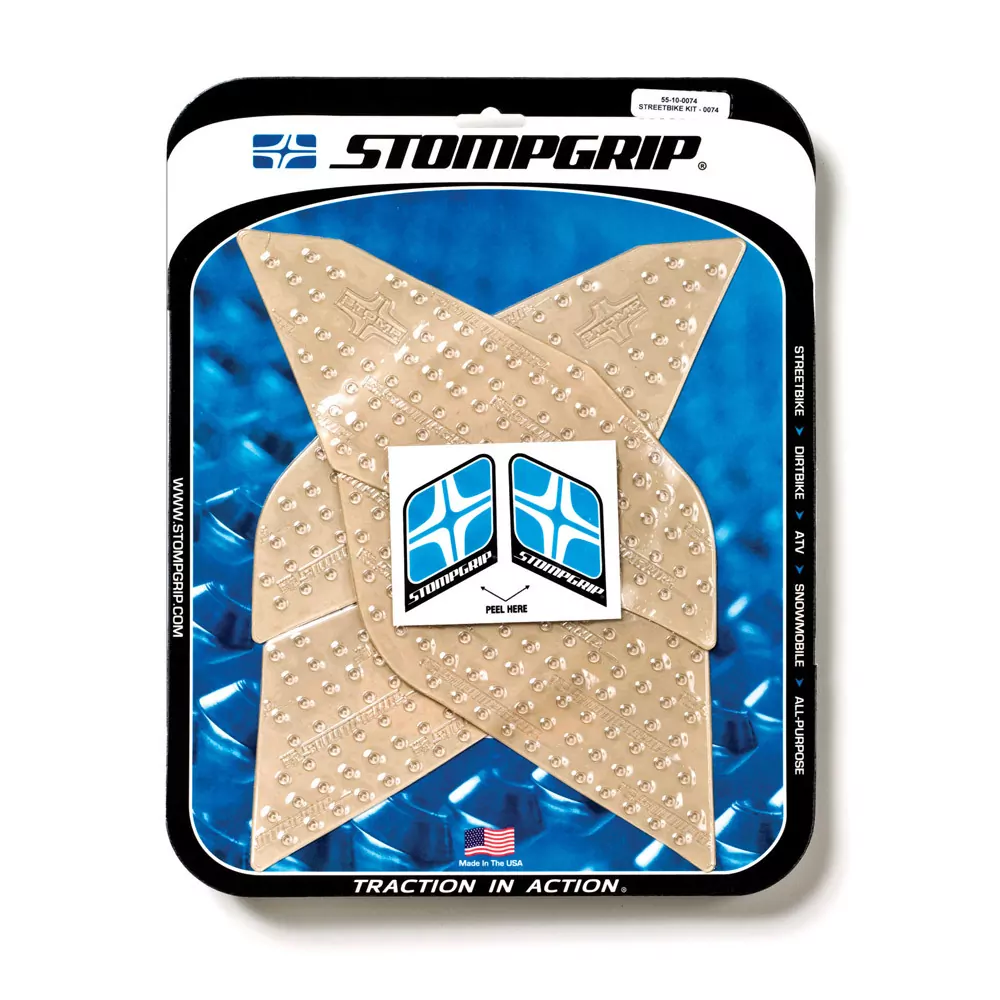 Stompgrip Traction Pad Volcano für Aprilia Dorsoduro 750 / Factory 09-16 Klar