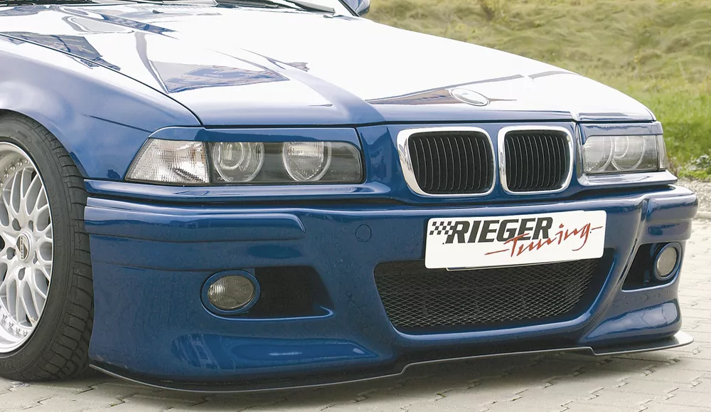 Rieger Scheinwerferblenden Cabrio, Coupé für BMW 3er E36 | Coupé 01.90-12.99 NICHT GEEIGNET für XENONSCHEINWERFER !!!
