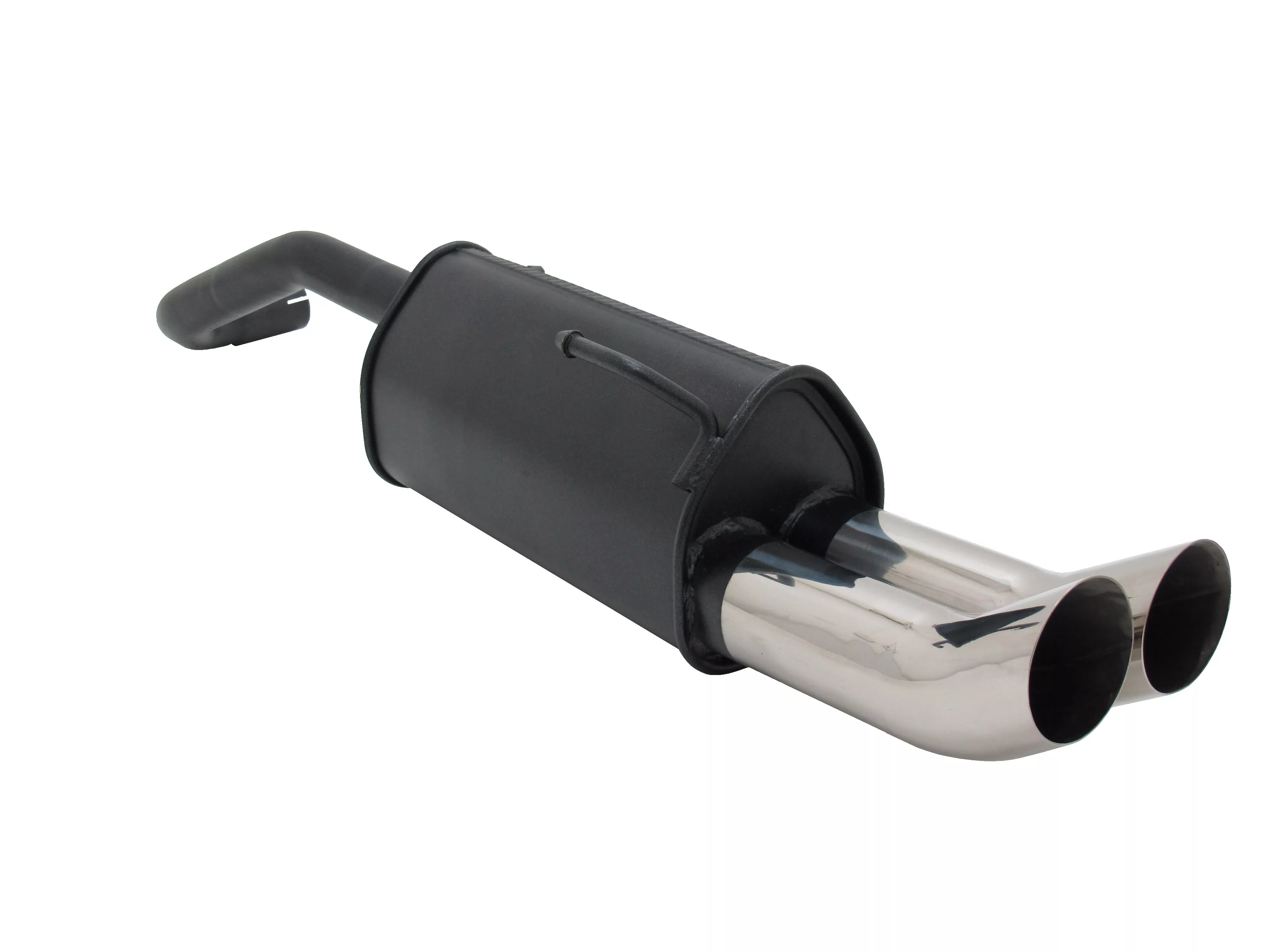 Novus Sportauspuff für Seat Arosa / VW Lupo 2x76mm DTM