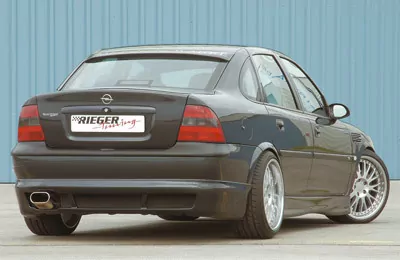 Rieger Heckansatz für Opel Vectra B | Schrägheck -07.98 (bis Facelift) nur bis Facelift