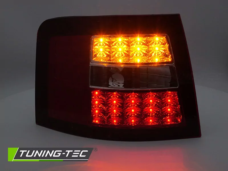 Led Tail Lights Smoke Fits Audi A6 05.97-05.04 Avant
