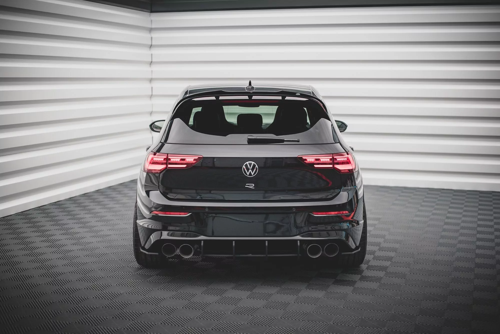 Street Pro Heckschürze Für Volkswagen Golf R Mk8