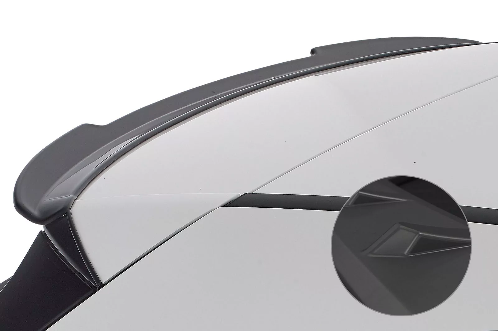 Heckflügel mit ABE für Mercedes A-Klasse 177 Lackierfreundlich (schwarz matt)